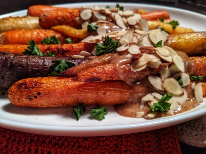 low fodmap roasted carrots