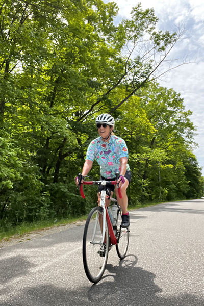 Carol Banister_Biking